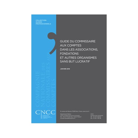 Guide du CAC dans les associations, fondations et autres organismes sans but lucratif
