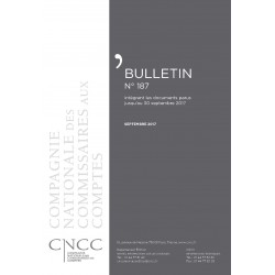 Bulletin CNCC - SEPTEMBRE 2017 - N° 187